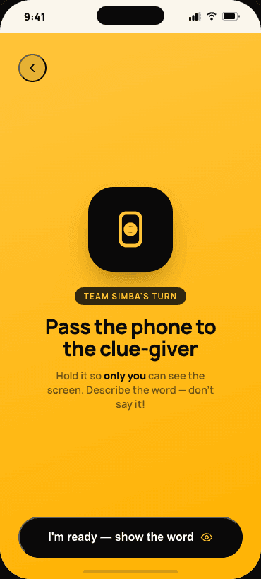 Pass-the-phone party mode